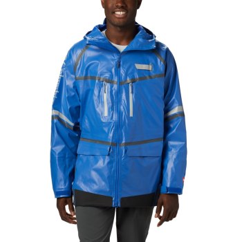 Columbia PFG Force XII OutDry Extreme, Chamarras Azules Oscuro Para Hombre | 498015-UTA